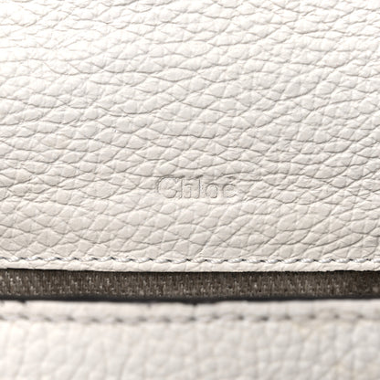 Chloe Calfskin Nano Marcie Saddle Bag White 6 of 9