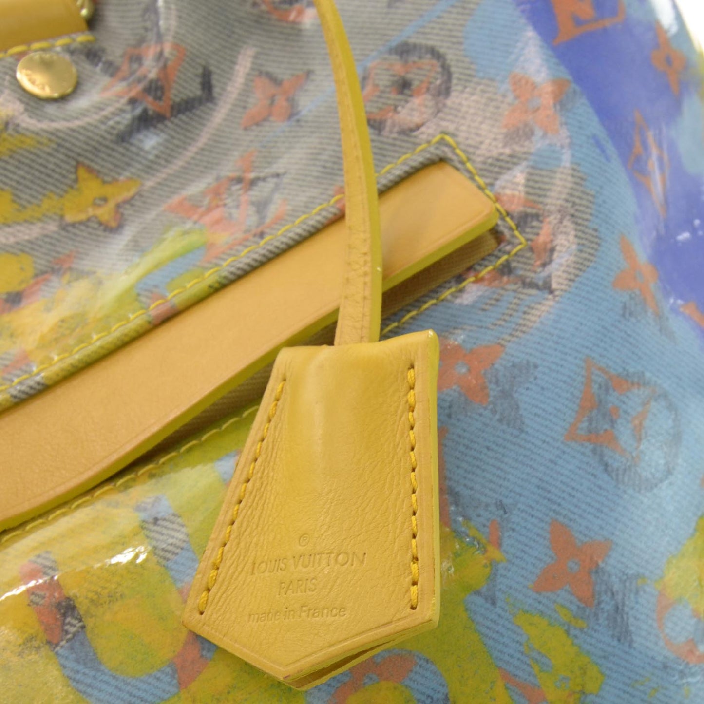 Monogram Pulp Defile Weekender GM Yellow