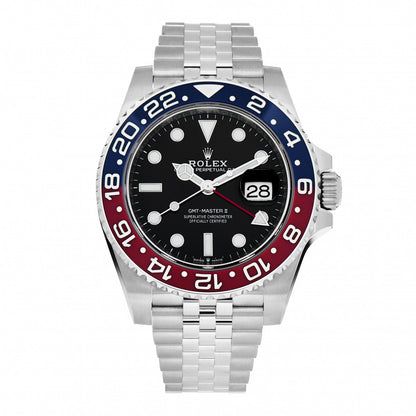 Rolex Stainless Steel 40mm Oyster Perpetual Date GMT Master Ⅱ Pepsi Watch 126710BLRO 1 of 5