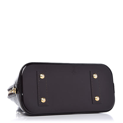 Louis Vuitton Vernis Alma BB Amarante 4 of 9
