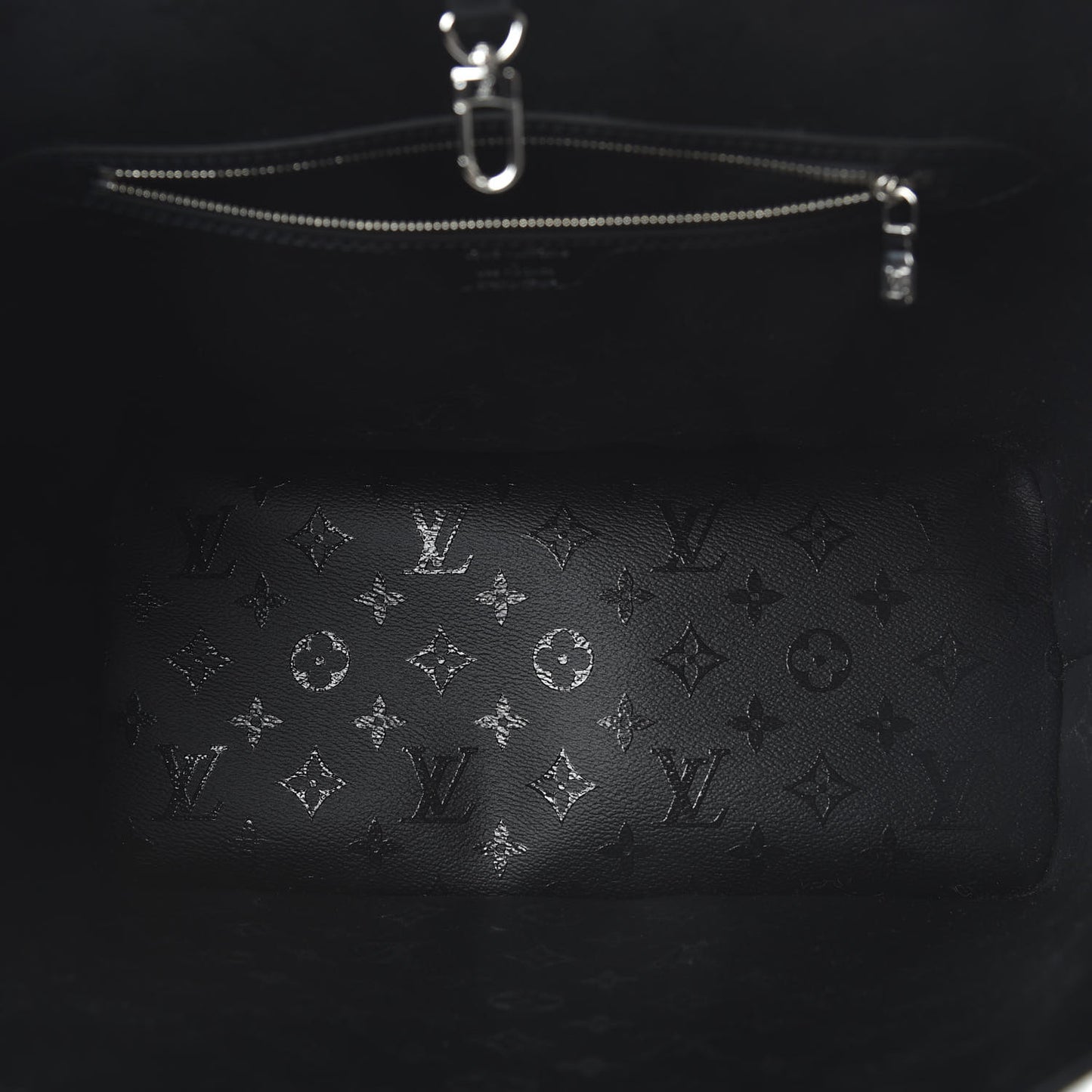 X UF Tufted Monogram Neverfull MM Black White