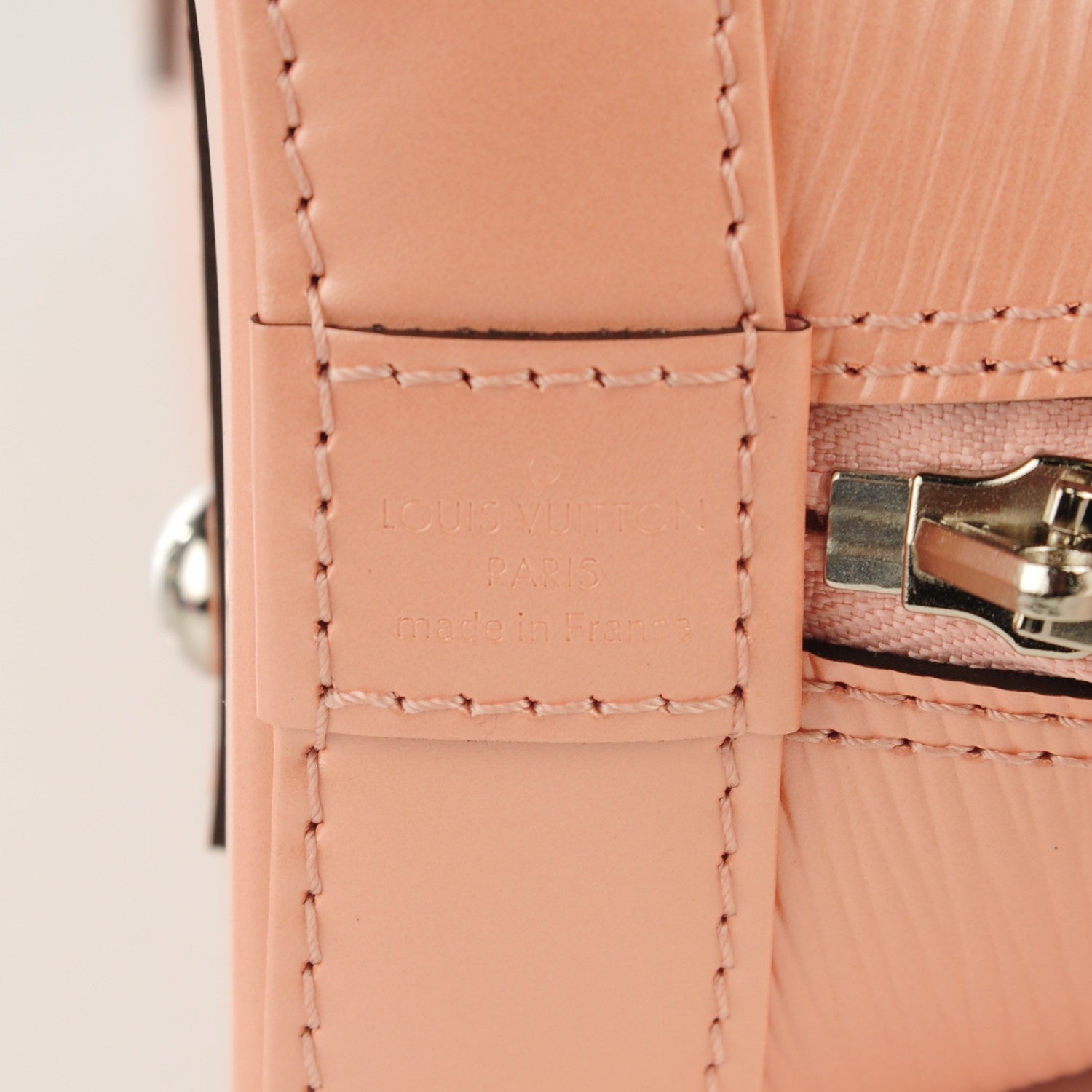 Louis Vuitton Epi Alma BB Rose Nacre 6 of 7
