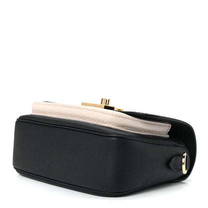 Louis Vuitton Grained Calfskin Lockme Tender Black 8 of 10