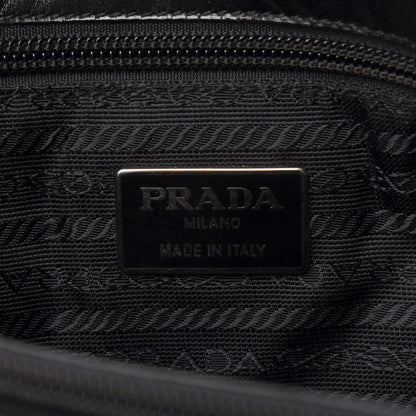 Prada Nappa Chain Tote Black 8 of 12