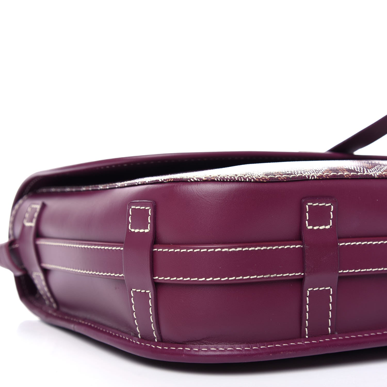 Goyard Goyardine Belvedere II MM Messenger Bag Bordeaux 8 of 10