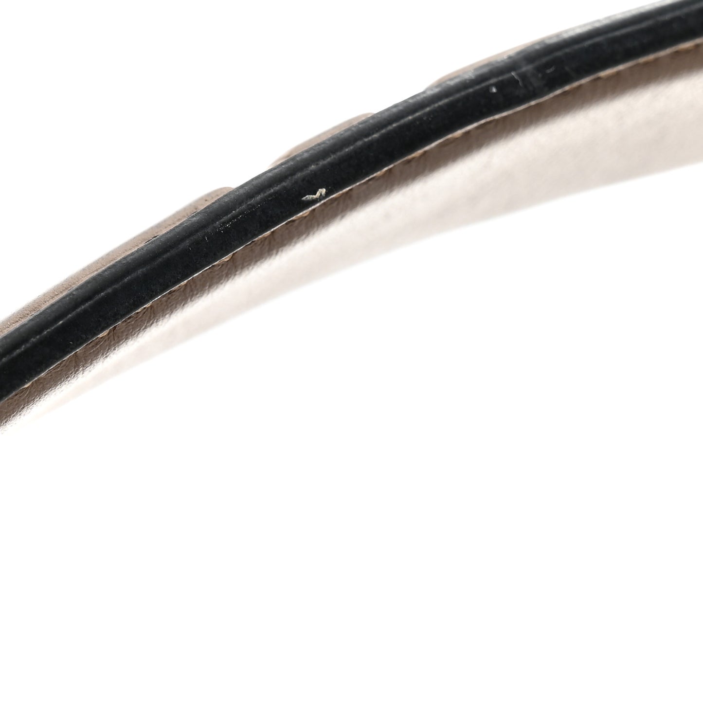 Vitello Century Bi-Color FF 1974 Embossed Strap You Maya Black