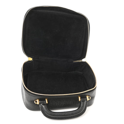 Chanel Caviar Timeless CC Vanity Case Black 6 of 13
