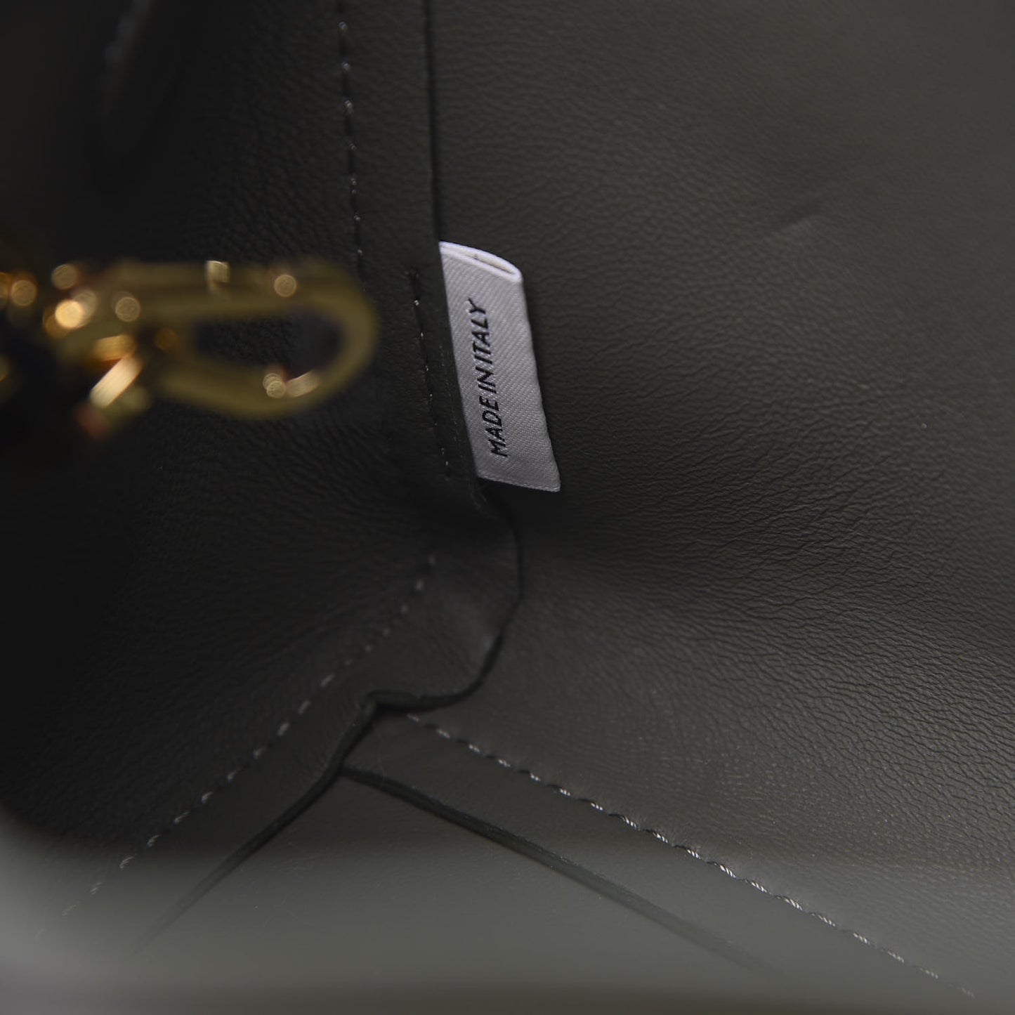 Lambskin Mini Protea Bag Leaf