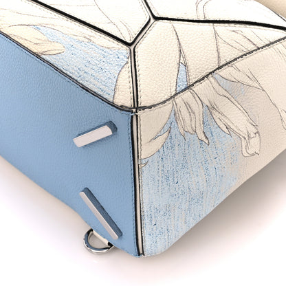 Loewe Grained Calfskin Faces Puzzle Bag Soft White 9 of 9