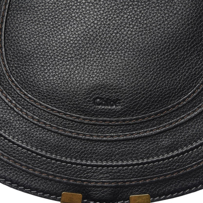 Chloe Calfskin Medium Marcie Round Crossbody Bag Black 7 of 8