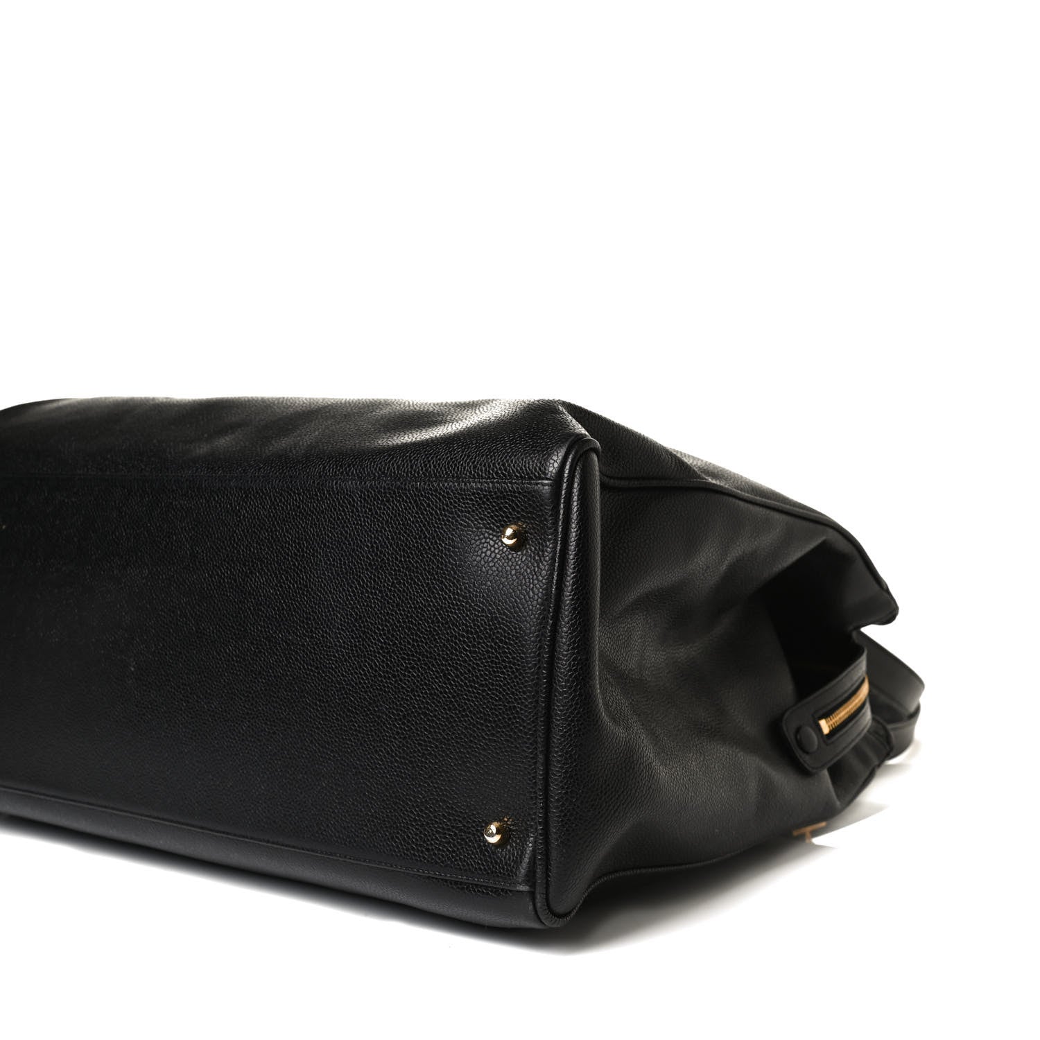 Chanel Caviar XL Weekender Bag Black 10 of 24