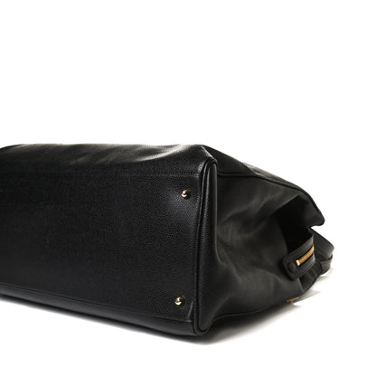 Chanel Caviar XL Weekender Bag Black 10 of 24