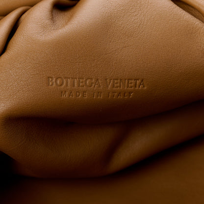 Bottega Veneta Smooth Butter Calf The Pouch Oversized Clutch Teak 6 of 11