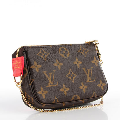 Louis Vuitton Monogram 2015 Christmas Animation Mini Pochette Accessories 3 of 8