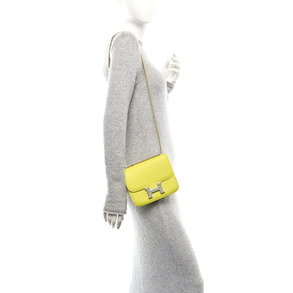 Hermes Epsom Constance 18 Lime 2 of 11