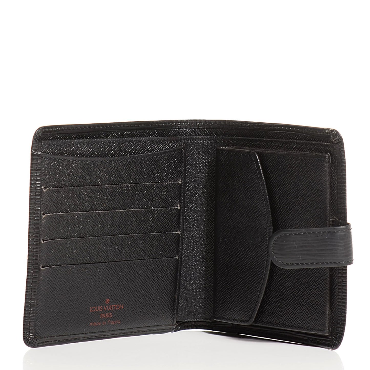 Epi Porte-Billets Compact Wallet Black