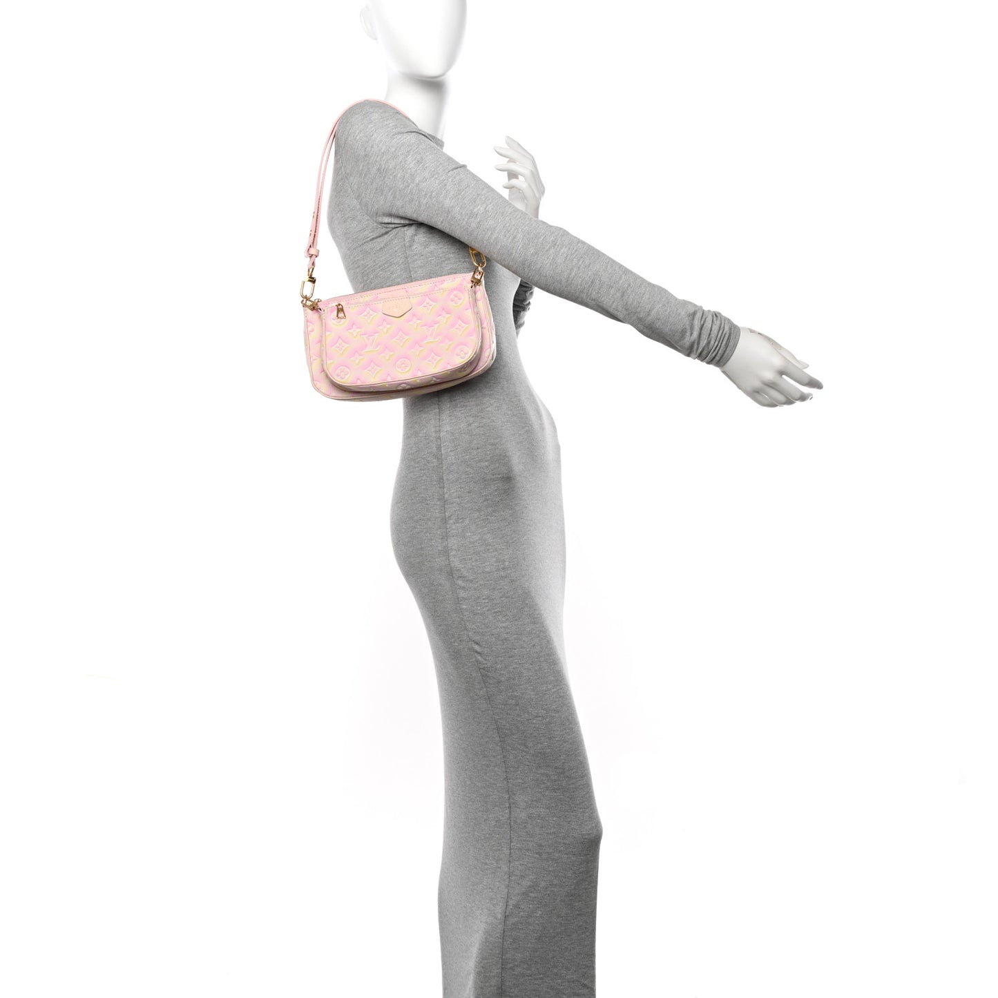 Empreinte Monogram Summer Stardust Multi Pochette Accessories Pink