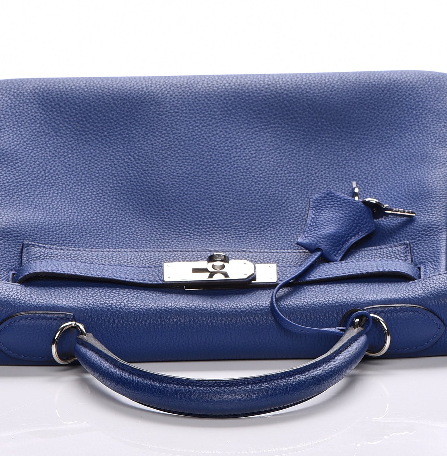 Togo Kelly Retourne 28 Bleu Electrique