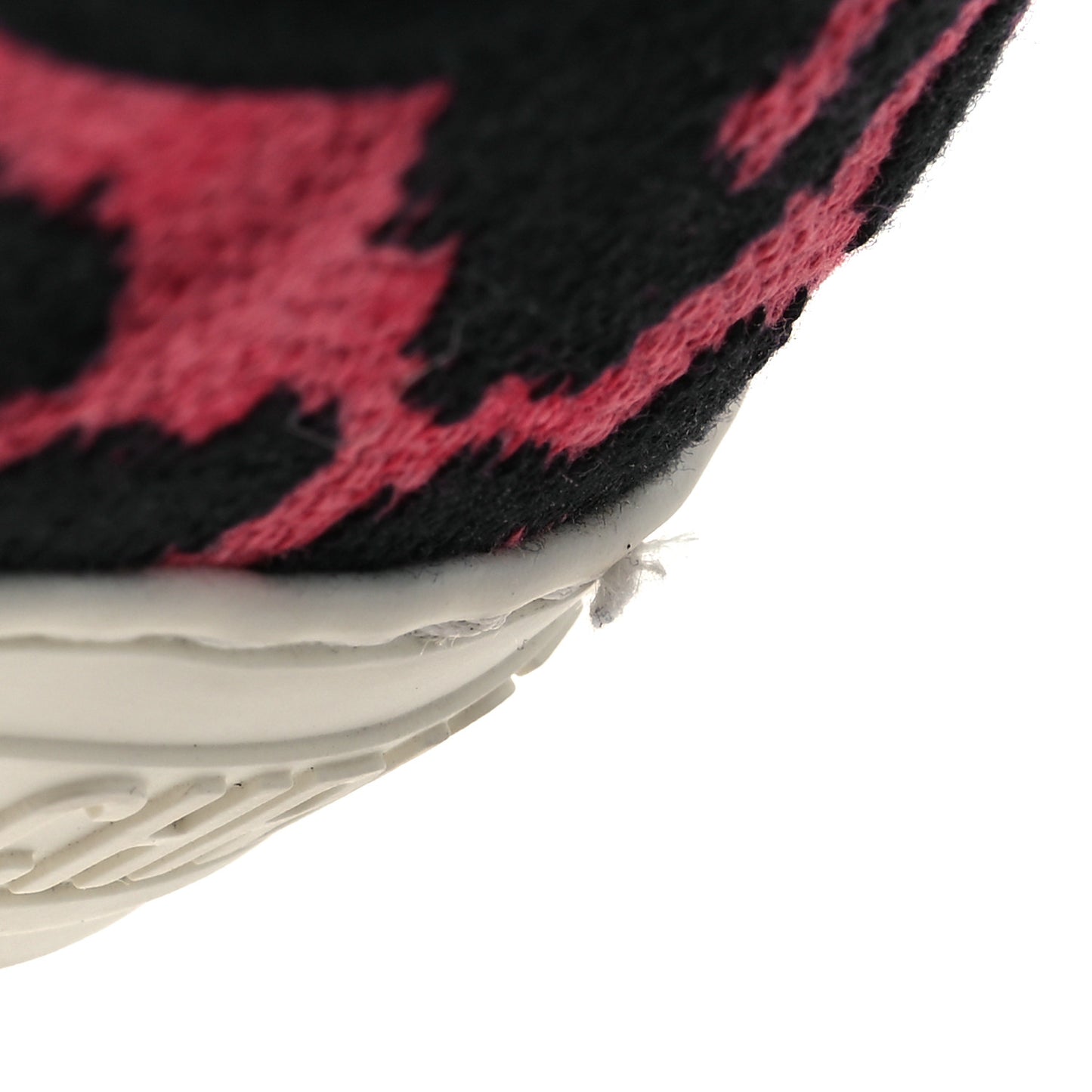 Canvas Leopard Embroidered Womens Walk N Dior Low Top Sneakers 37.5 Framboise