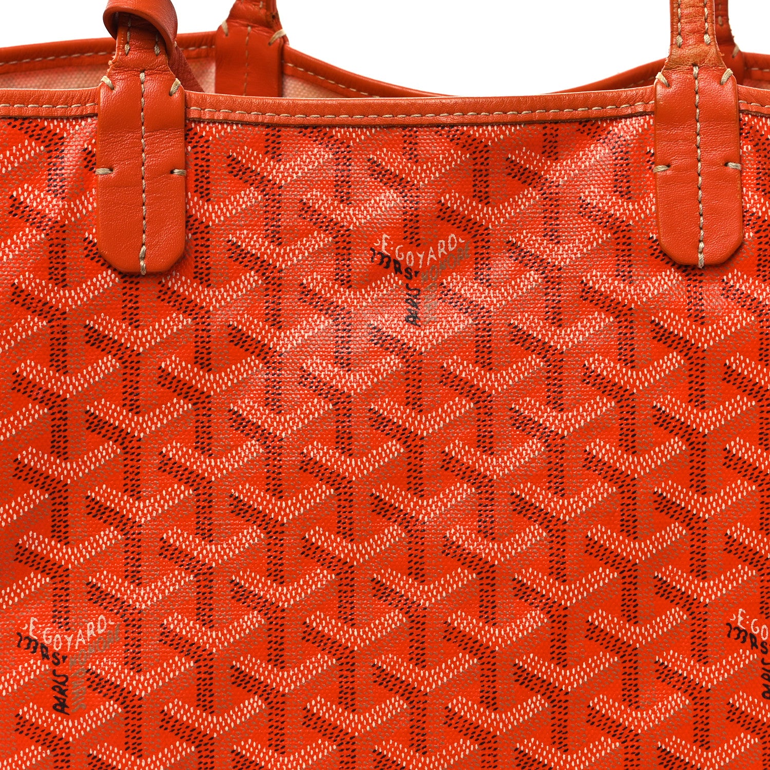 Goyard Goyardine Saint Louis PM Orange 8 of 13