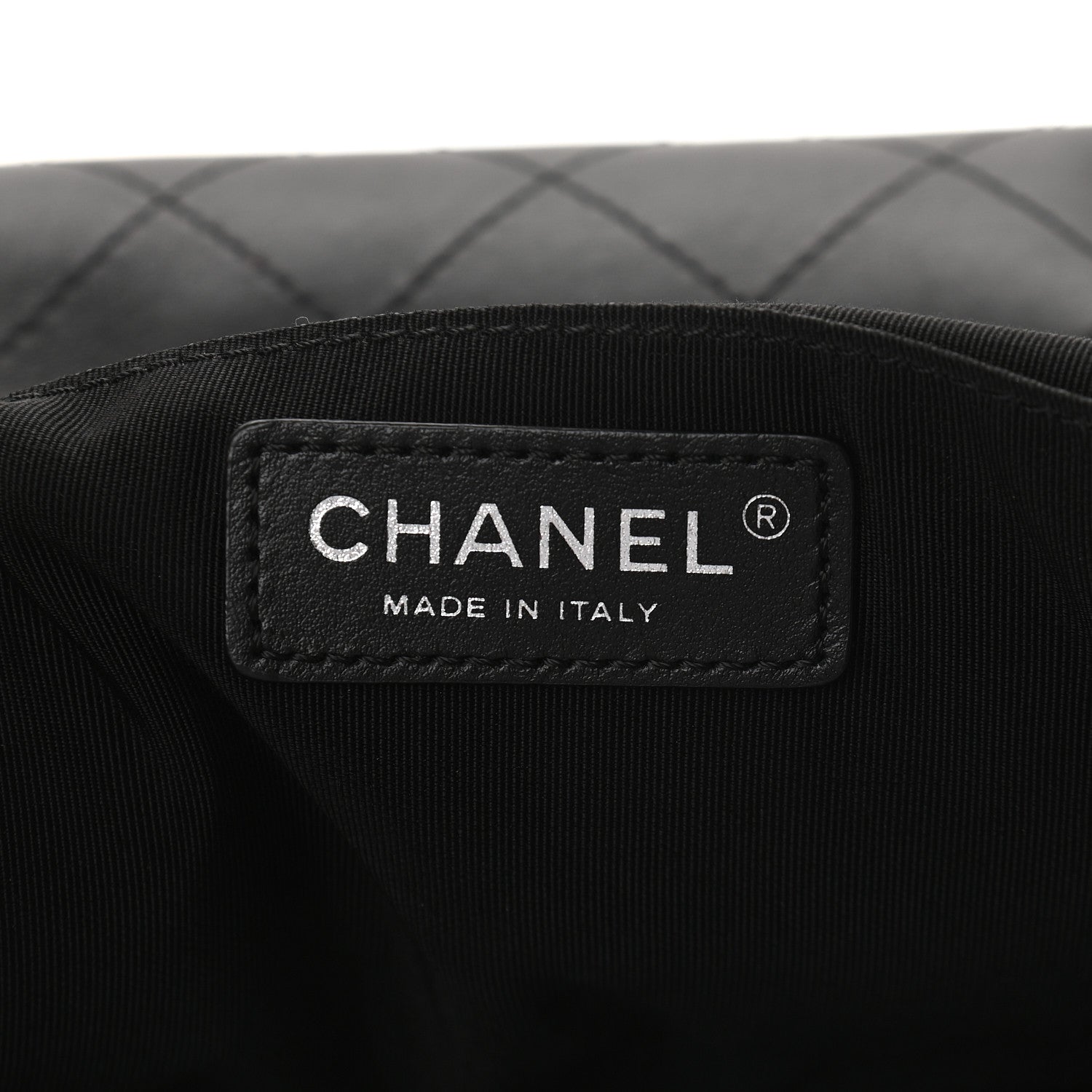 Chanel Calfskin Stitched Large Hobo Black 6 of 9