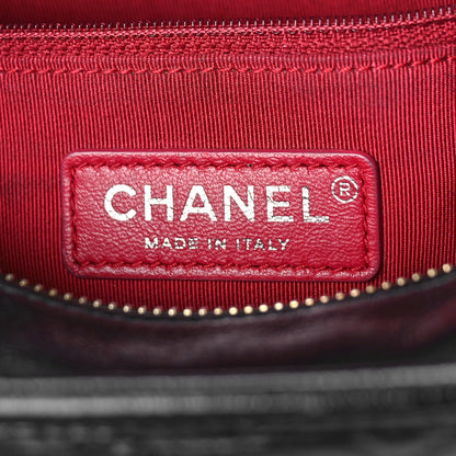 Chanel Aged Calfskin Quilted Small Gabrielle Hobo Black 6 of 10