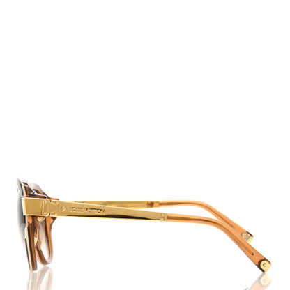 Louis Vuitton Petit Soupcon Cat Eye Sunglasses Z0487W Brown 3 of 6
