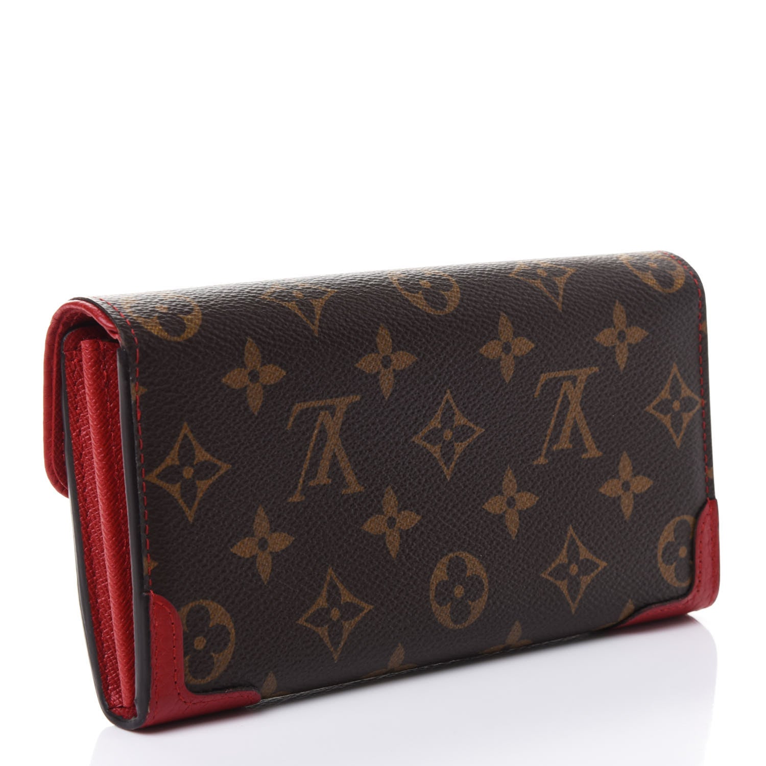 Louis Vuitton Monogram Sarah Retiro Wallet Cherry 2 of 5