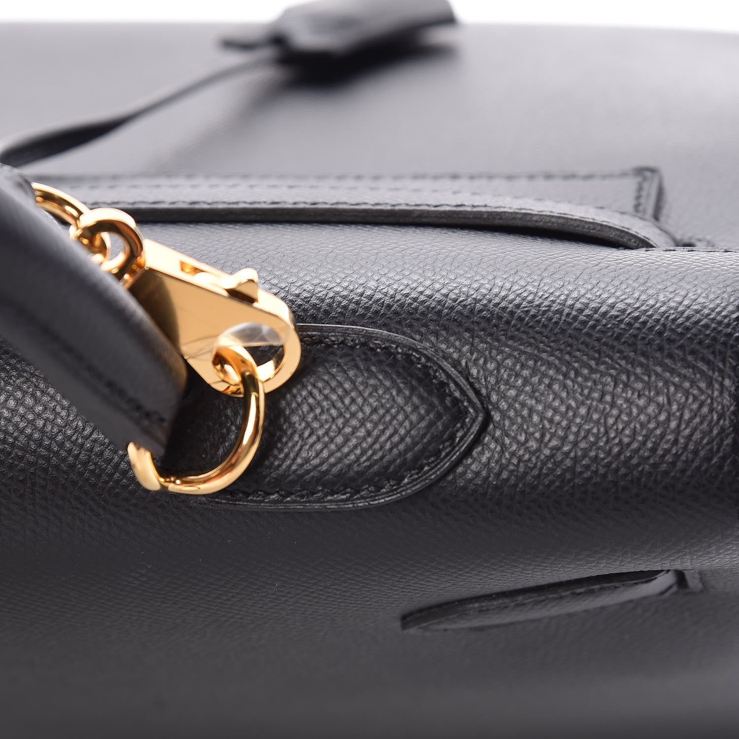 Hermes Epsom Kelly Sellier 35 Black 25 of 42