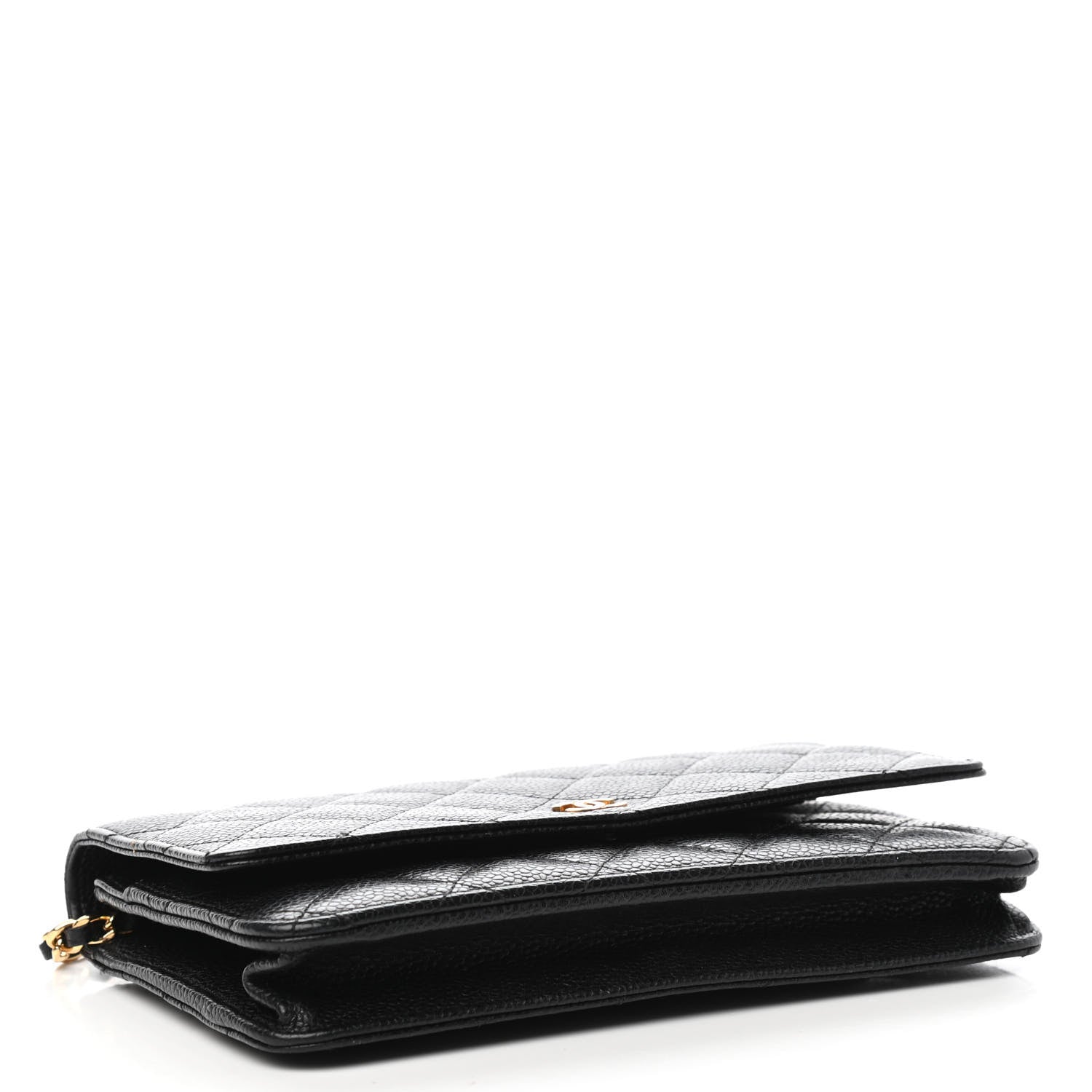 Chanel Caviar Quilted Wallet On Chain WOC Black 4 of 11