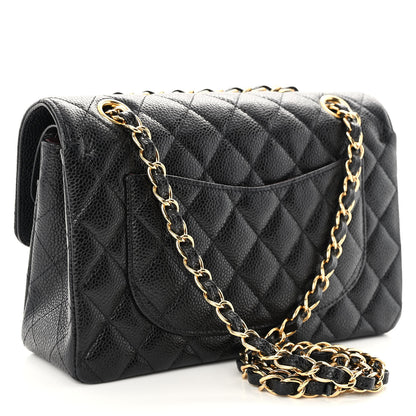Chanel Caviar Quilted Small Double Flap Black 3 of 10