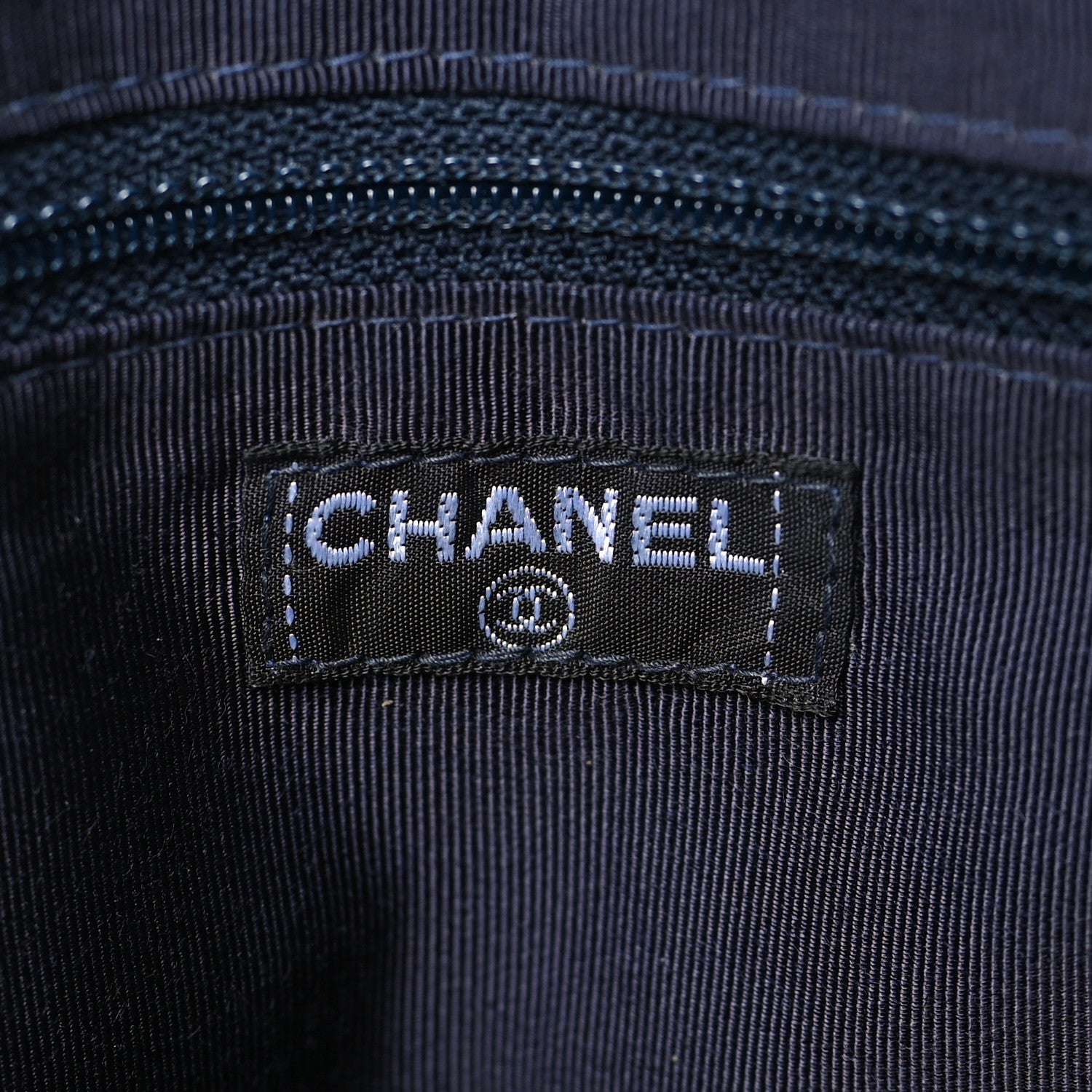 Chanel Denim Chocolate Bar Mademoiselle Flap Blue 6 of 9
