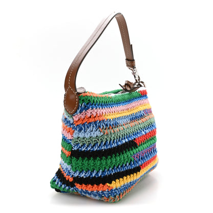 Miu Miu Fabric Crochet Pouch Multicolor 2 of 12