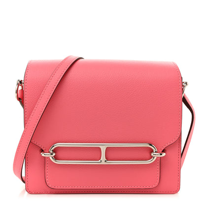 Hermes Evercolor Mini Sac Roulis Rose Azalee 1 of 10