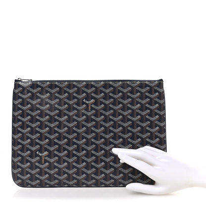 Goyard Goyardine Senat MM Pocket Navy 2 of 8