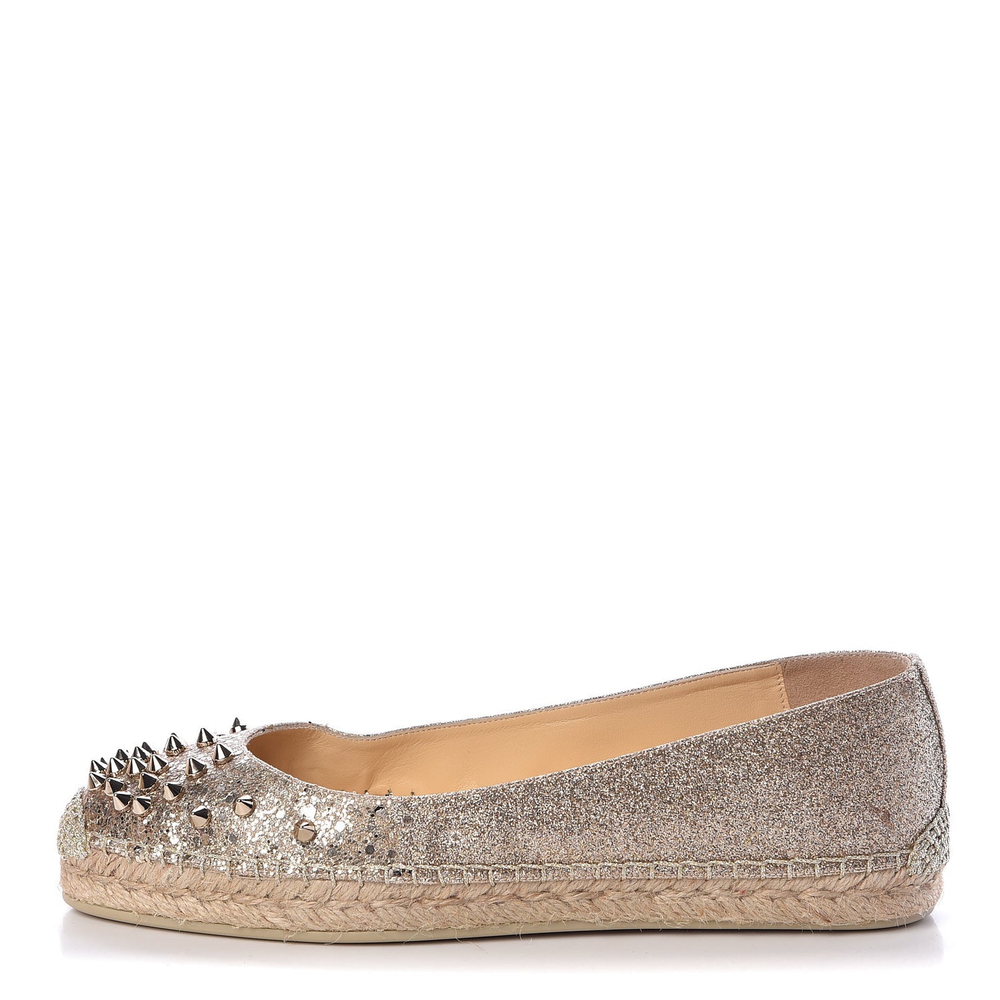 Glitter Aliochette Espadrilles 37 Gold