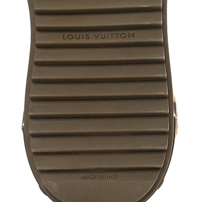 Louis Vuitton Suede Calfskin Shearling Snowdrop Flat Ankle Boot 38.5 Khaki 8 of 8