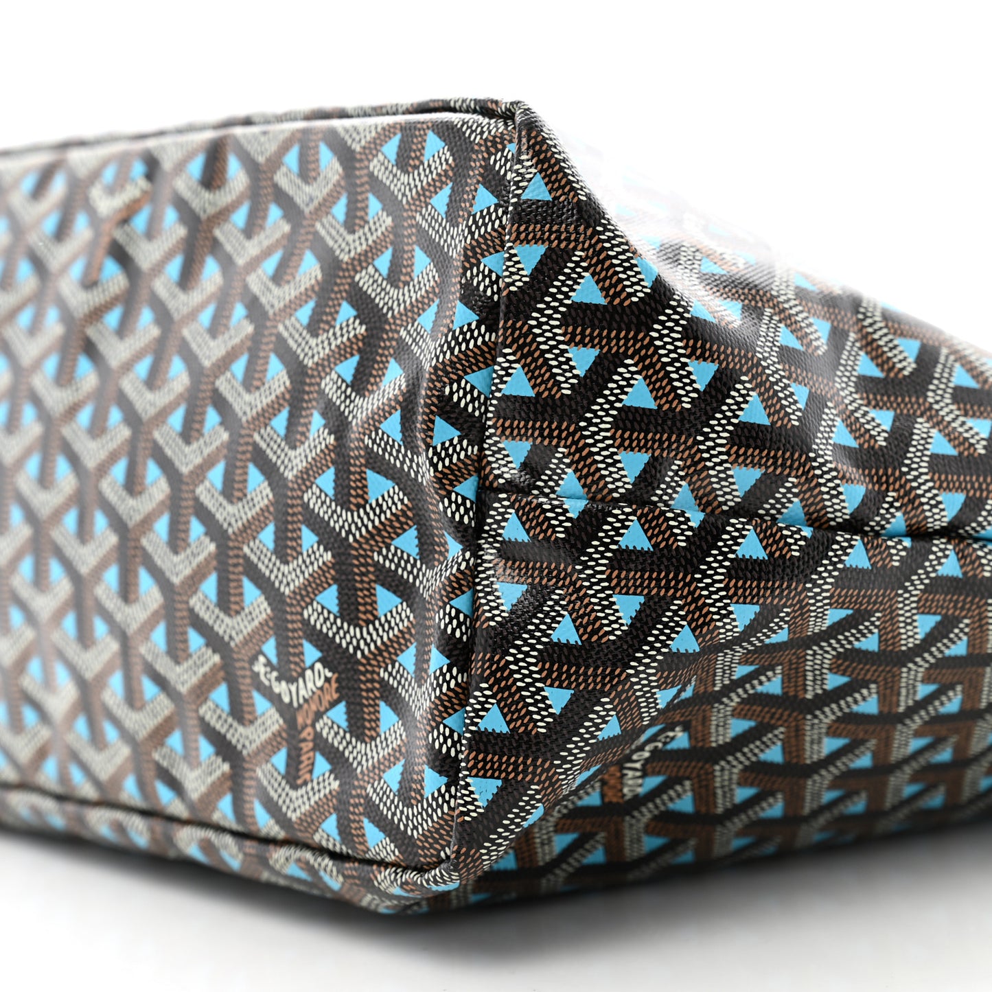 Goyardine Saint Louis Claire Voie PM Black Blue