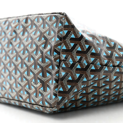 Goyard Goyardine Saint Louis Claire Voie PM Black Blue 11 of 11