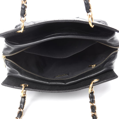 Chanel Caviar Quilted Petit Timeless Tote PTT Black 5 of 10