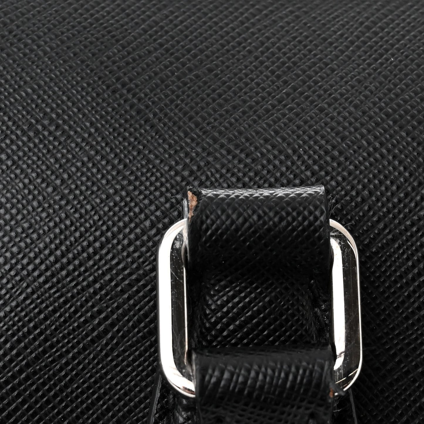Saffiano Travel Briefcase Black