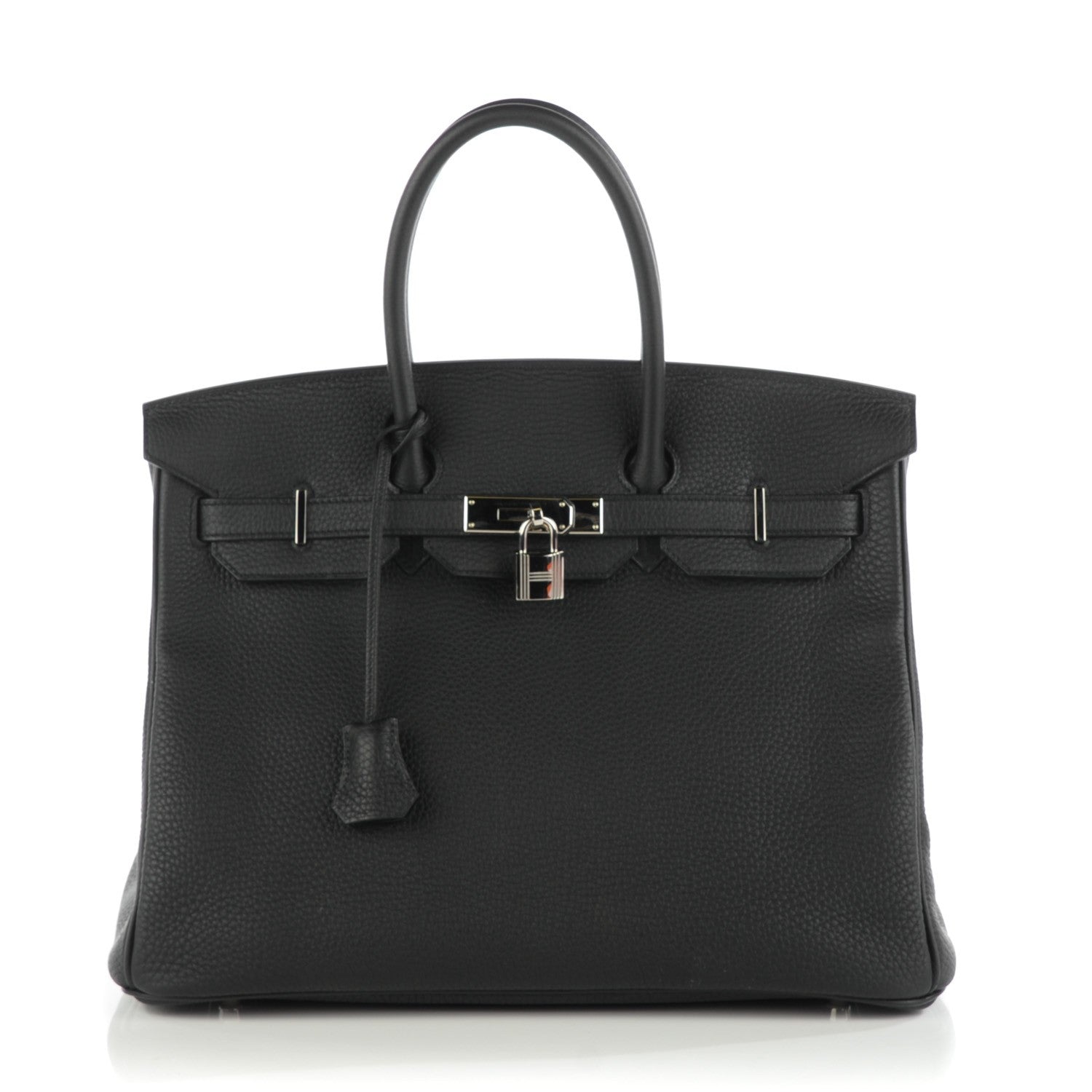 Hermes Taurillon Clemence Birkin 35 Black 1 of 16