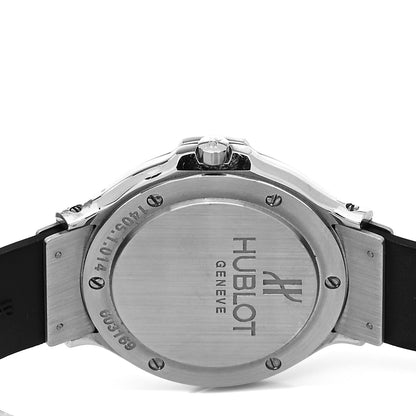 Hublot Stainless Steel Rubber Diamond Bezel 32mm Quartz Watch Pink 1405.1.014 4 of 4