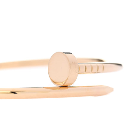 Cartier 18K Yellow Gold Small Juste Un Clou Bracelet 16 4 of 6