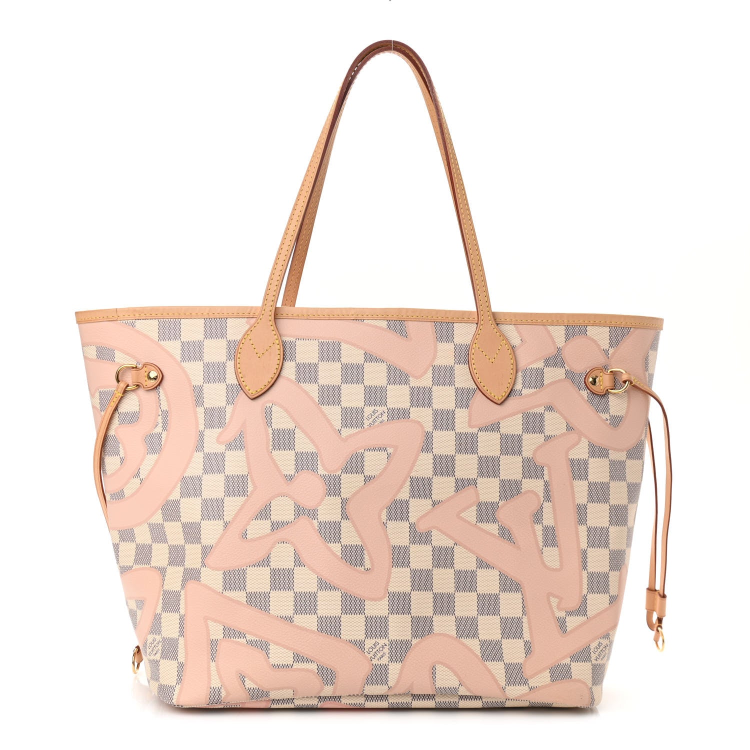 Louis Vuitton Damier Azur Tahitienne Neverfull MM 1 of 9