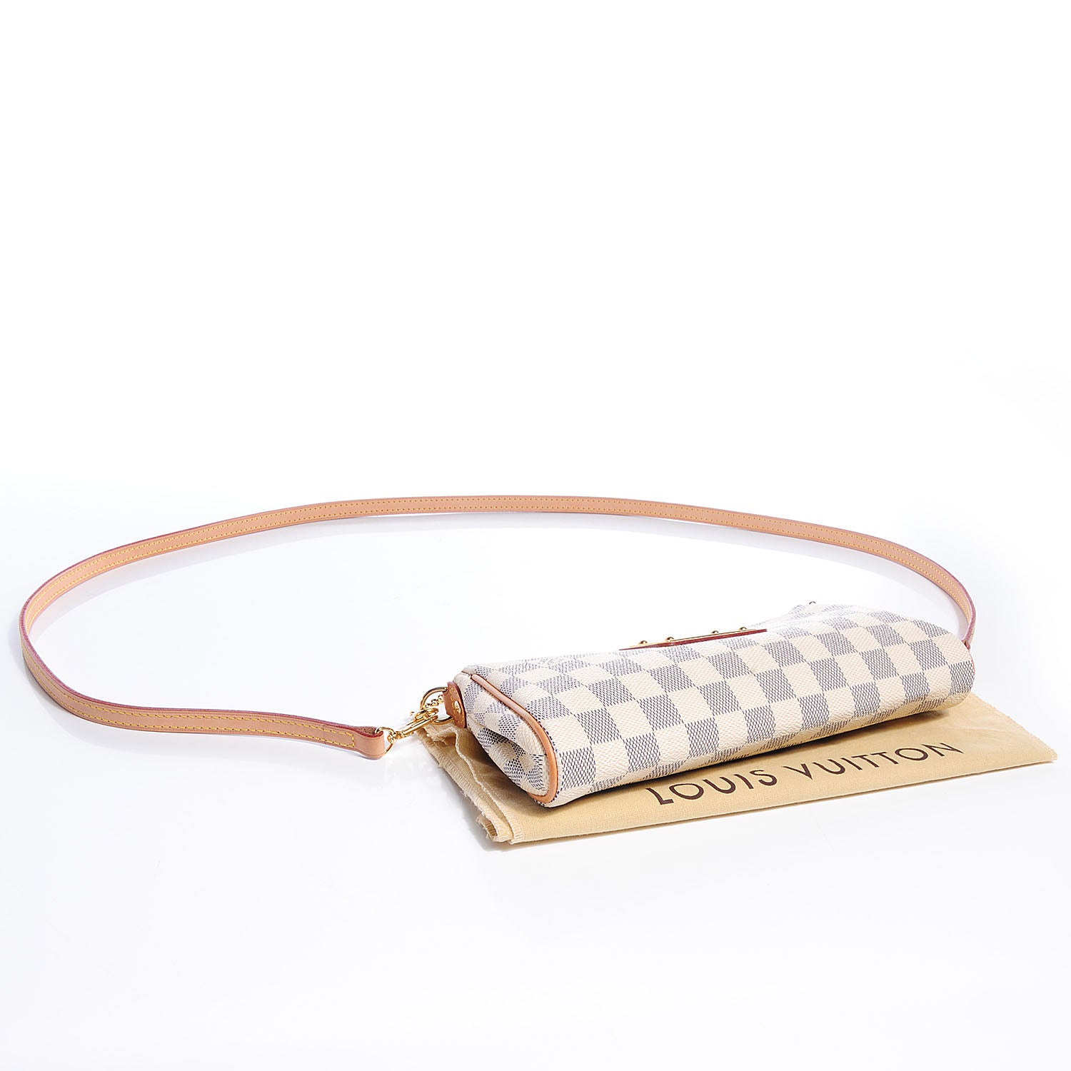 Louis Vuitton Damier Azur Eva Clutch 4 of 8