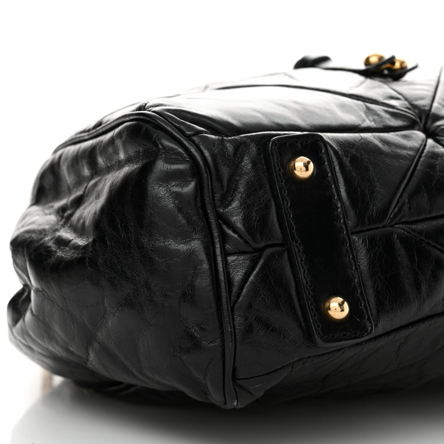 Calfskin Patchwork Stam Black