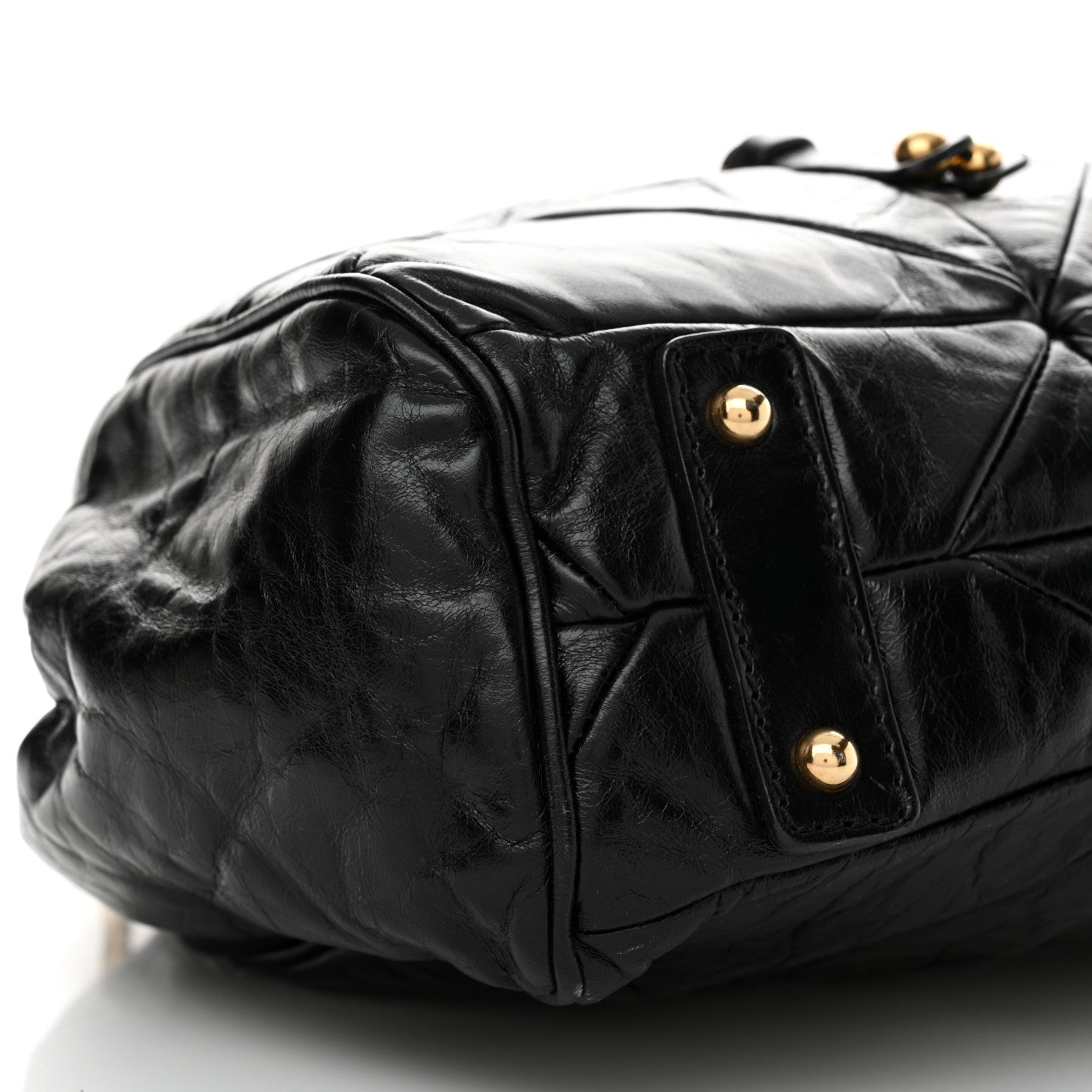Marc Jacobs Calfskin Patchwork Stam Black 8 of 15