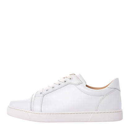 Christian Louboutin Calfskin Vieira Flat Sneakers 40 White 1 of 11