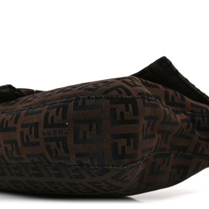 Fendi Zucchino Baguette Dark Brown 10 of 10